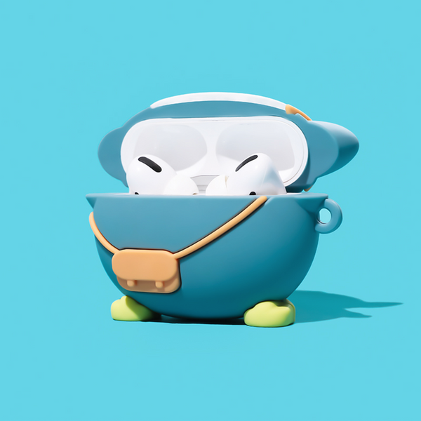 Happy Penguin AirPods Case