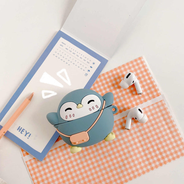 Happy Penguin AirPods Case