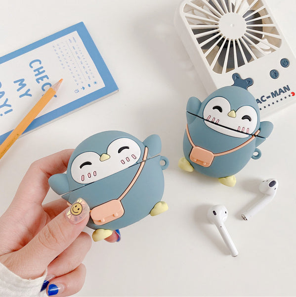 Happy Penguin AirPods Case