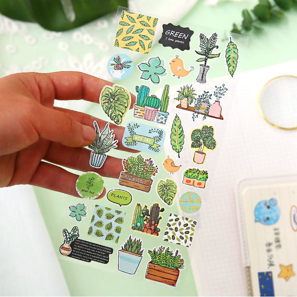 Nekoni Plant Stickers