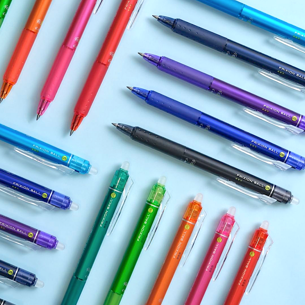 Pilot FriXion Ball Knock 05 Retractable Gel Pens | Kawaii Pen Shop