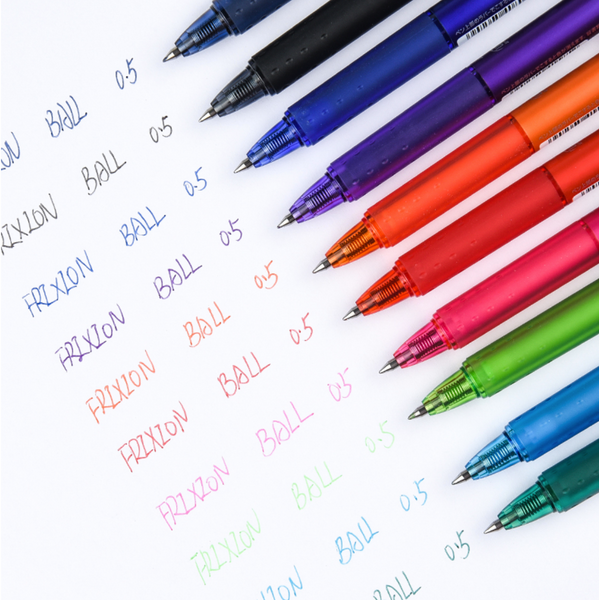 Pilot FriXion Ball Knock 05 Retractable Gel Pen - Bright Colors