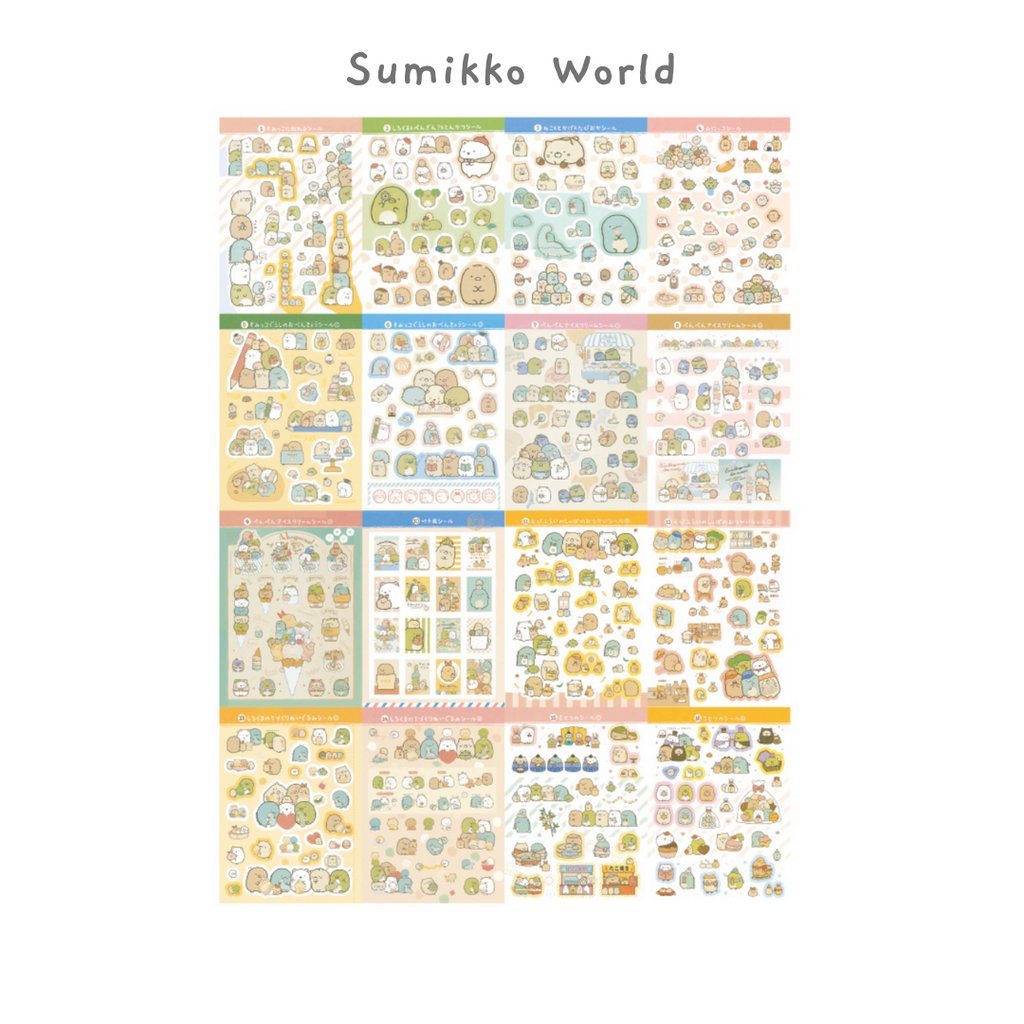 Sumikko Gurashi Decorative Sticker Books (335pcs) – Original