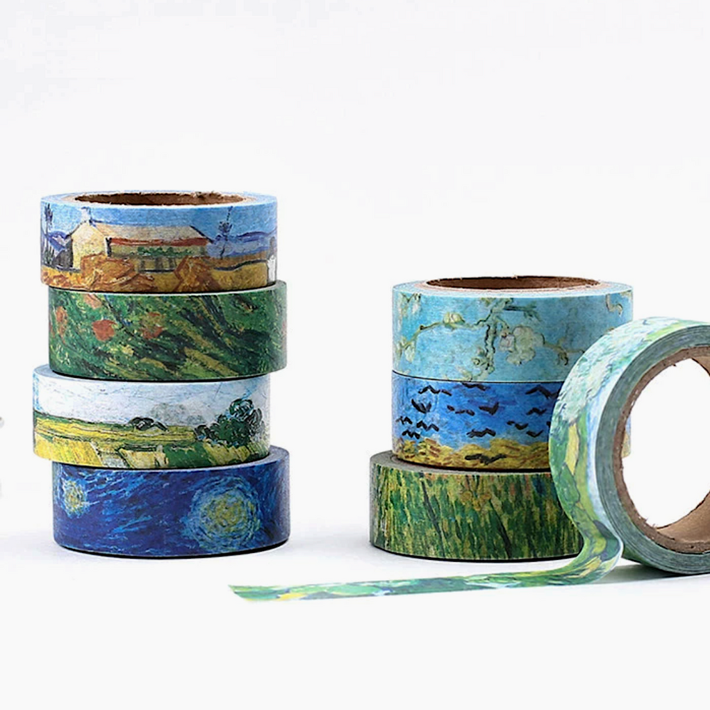 Van Gogh Inspired Washi Tape - The Crafters Boutique
