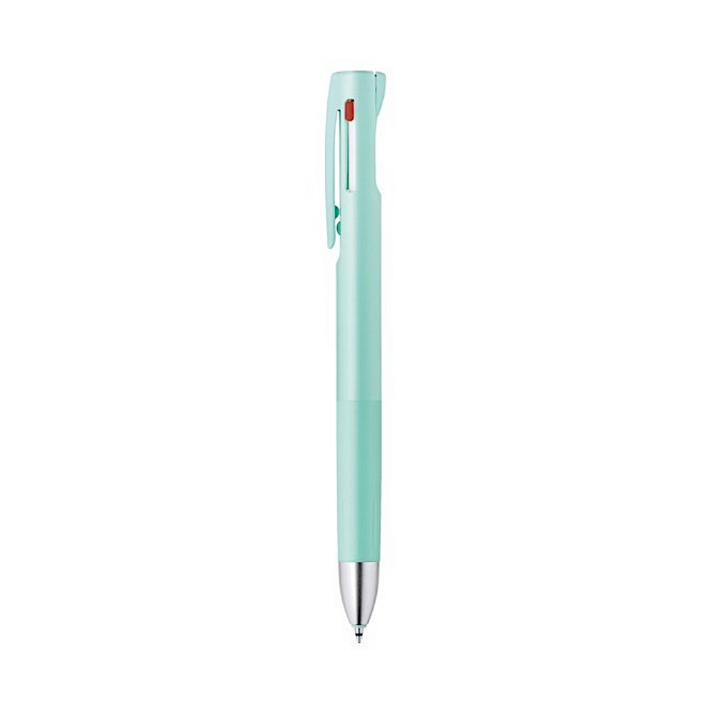 Zebra Blen 3C 3 Color Ballpoint Multi Pen - 0.7 mm - Blue Green