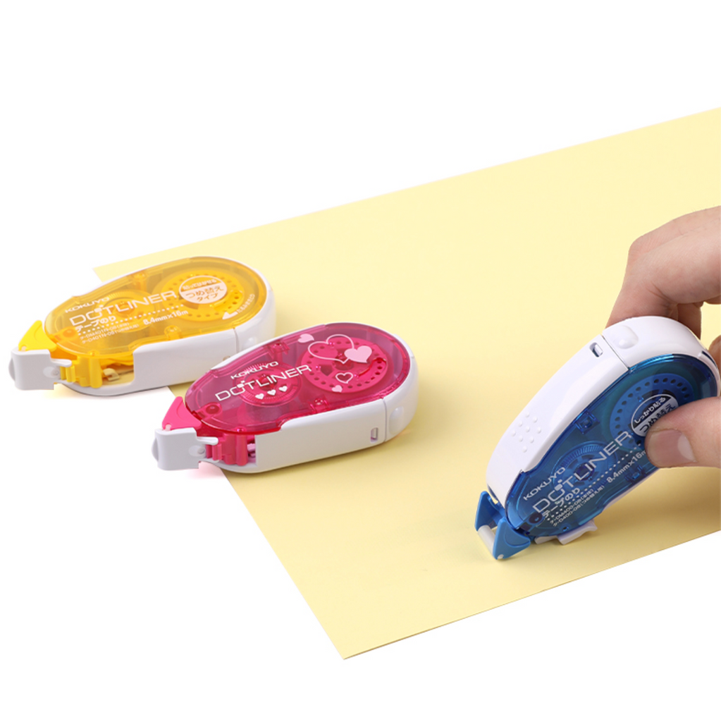 KOKUYO Dot Liner Glue Tape Multi Color Roll Type Portable Size