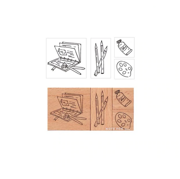 Creative Journaling Rubber Stamps