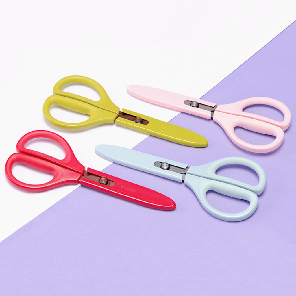 1pc Kokuyo Airo Fit Saxa Adult Scissors Hand Craft Save Effort Knife Office  School Stationery Handmade Craft Scissors - Scissors - AliExpress