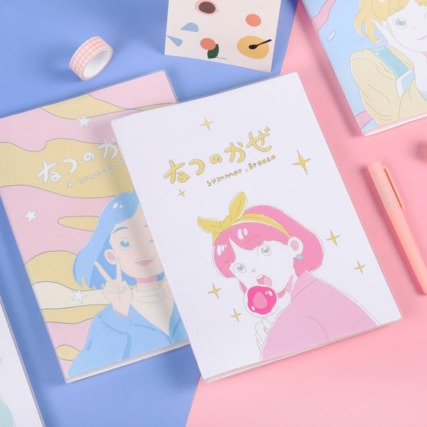 Natsu No Kaze Softcover Notebook - A6