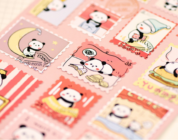 Nekoni Animal Stamp Stickers