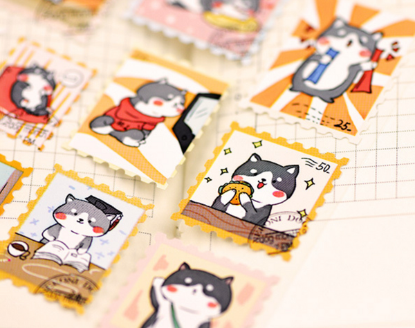 Nekoni Animal Stamp Stickers