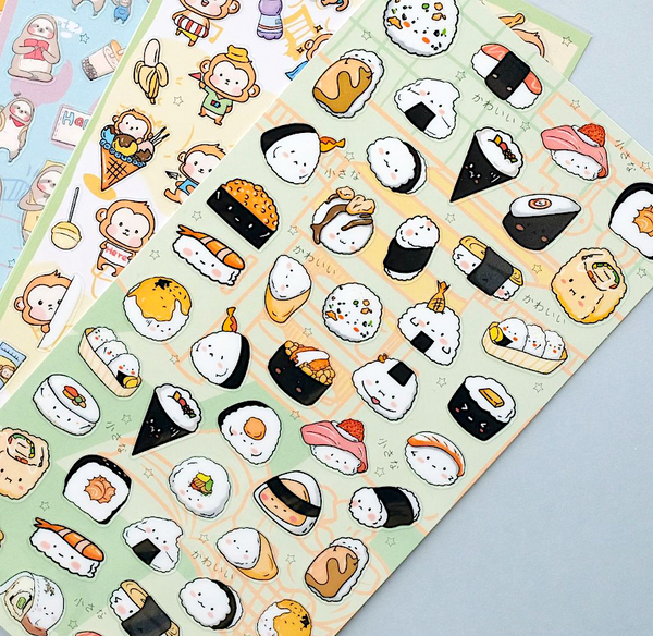 Nekoni Sushi Stickers