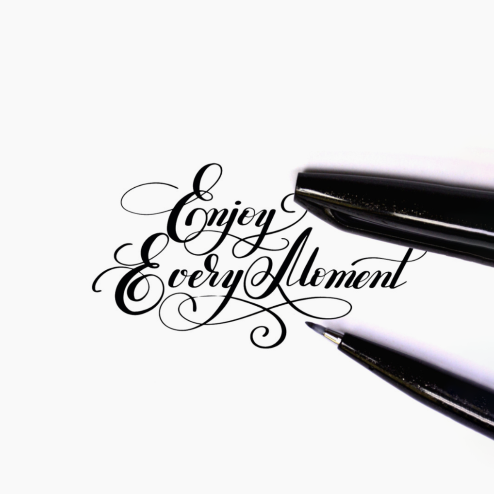 Pentel Fude Touch Brush Sign Pen - ⭐ Set of 2pcs ⭐ – Original Kawaii Pen