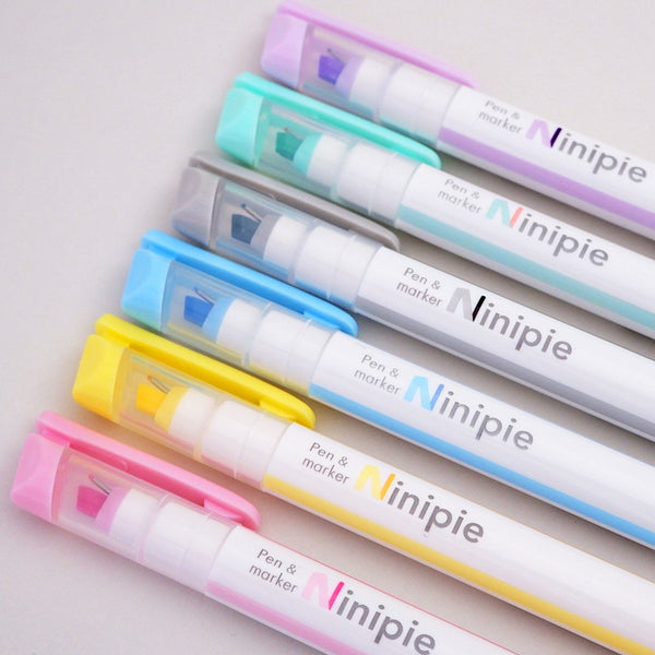 Sun-Star Ninipie Marker Pen & Highlighter