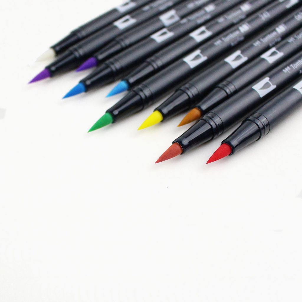Tombow ABT Dual Brush Pens Colour Lettering Pens Bujo Pens Tombow