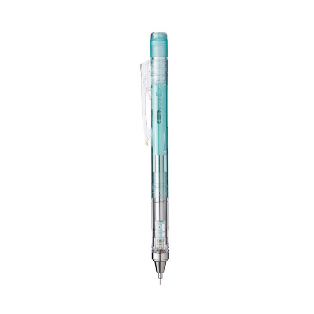 Tombow Mono Graph Clear Color Mechanical Pencil - Clear Blue - 0.5 mm