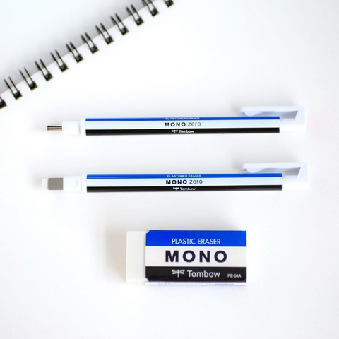 Tombow MONO Zero Round Eraser and Refill Value Pack — Heart Craft