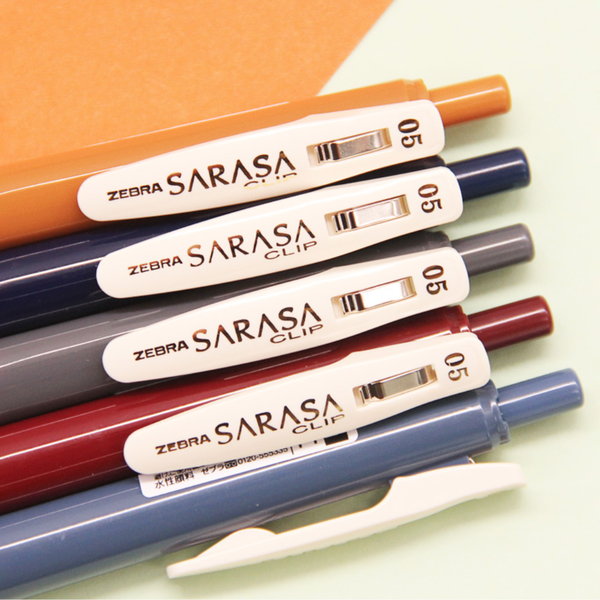 Clip Color Gel Pen - Vintage Colors