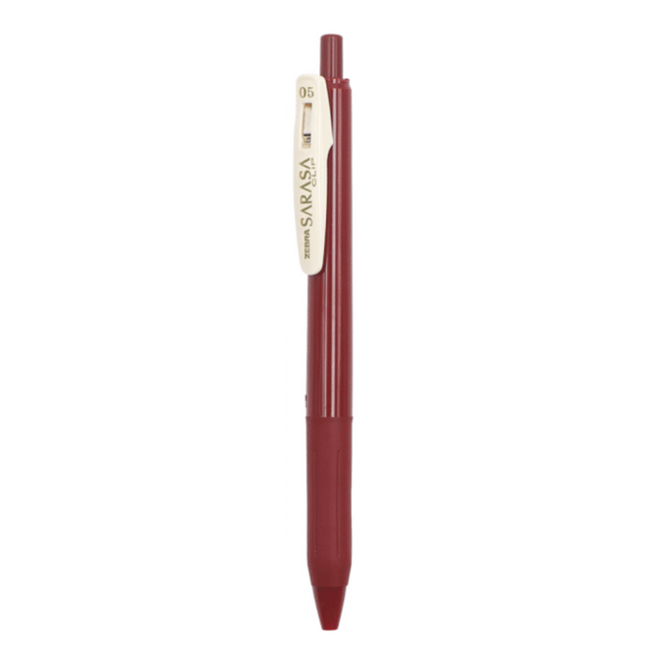 Belle vintage Ella グレー SARASA Clip Vintage Gel Retractable – Zebra Pen