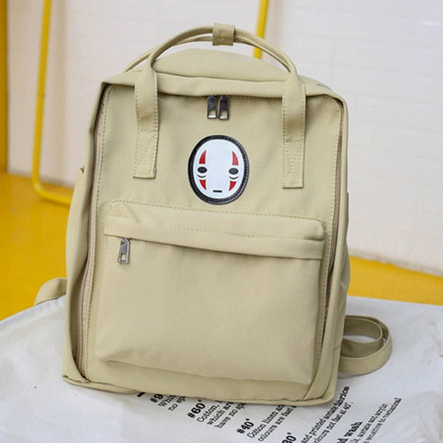 Kawaii face pastel backpack best sale