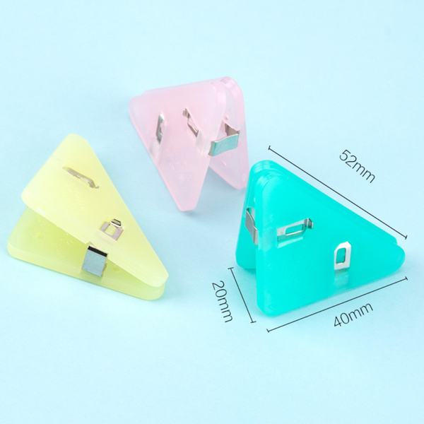 KOKUYO Corner Paper Clip - Set of 3