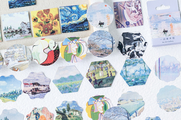 Art Gallery Paper Stickers