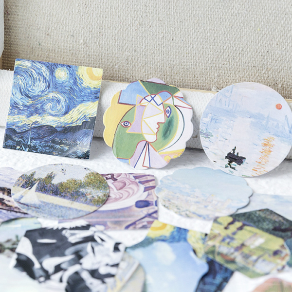 Art Gallery Paper Stickers