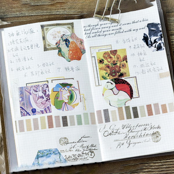Art Gallery Paper Stickers