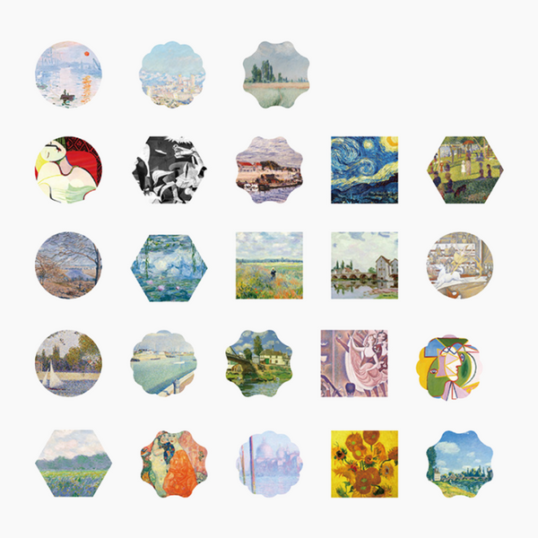 Art Gallery Paper Stickers