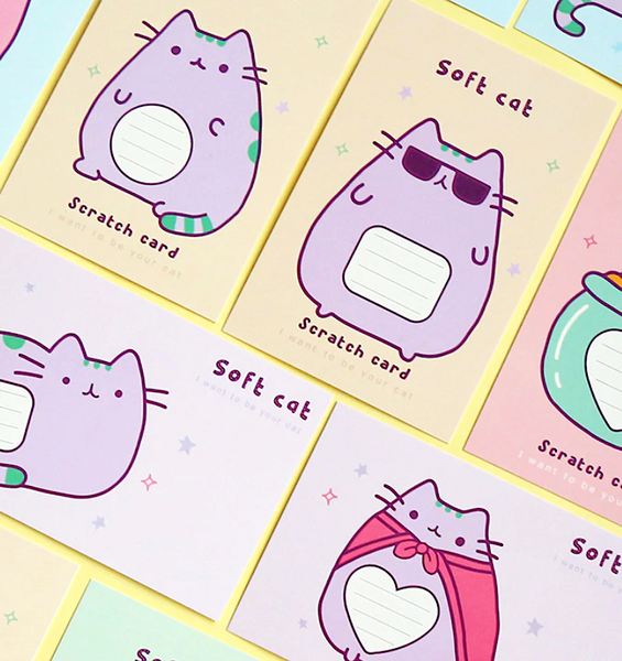 Pusheen Greeting Cards