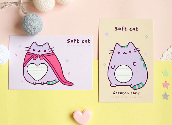 Pusheen Greeting Cards