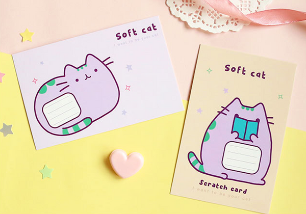 Pusheen Greeting Cards