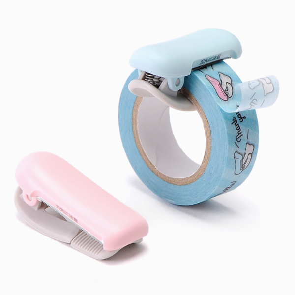 1 Set of Adorable Tape Dispenser Adorable Tape Holder Portable Tape Cutter  Office Accessory 