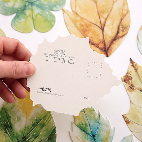 'Written on a Leaf' Greeting Cards | Post Card