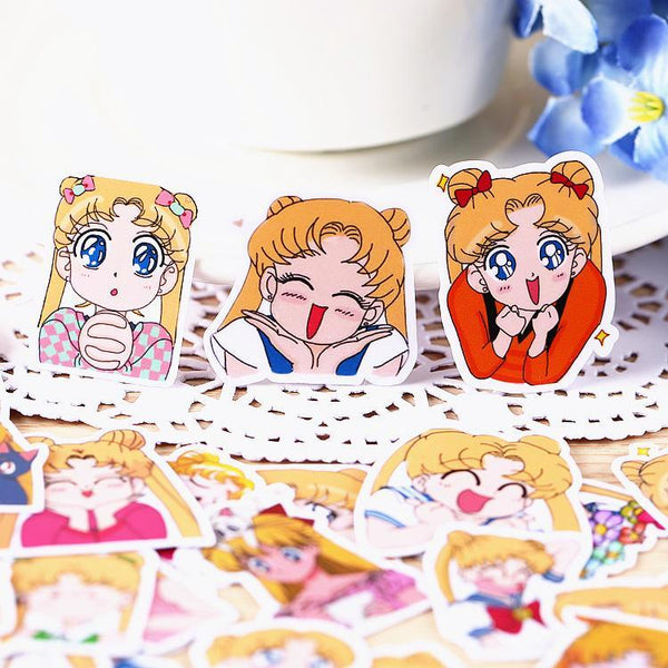 Sailor Moon Stickers - Excited Usagi