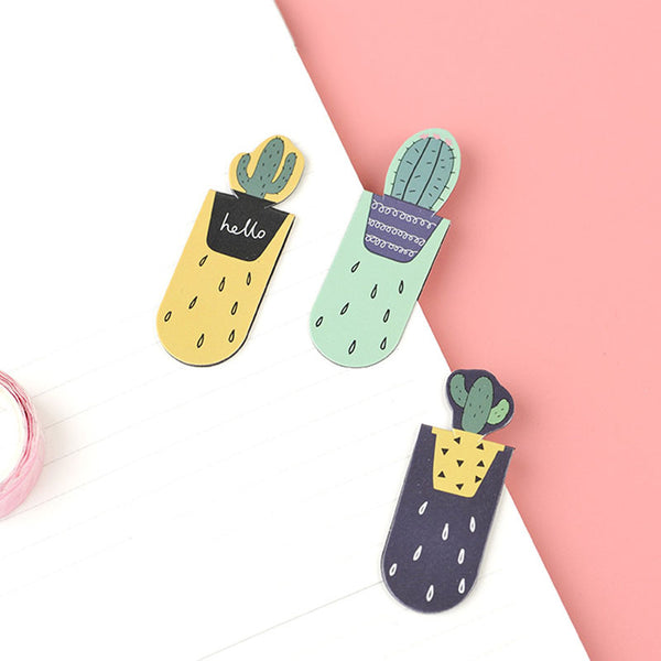 Cactus Magnetic Bookmark  3