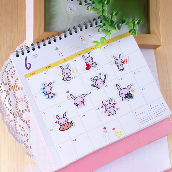 Kawaii Japanese Rabbit Stickers