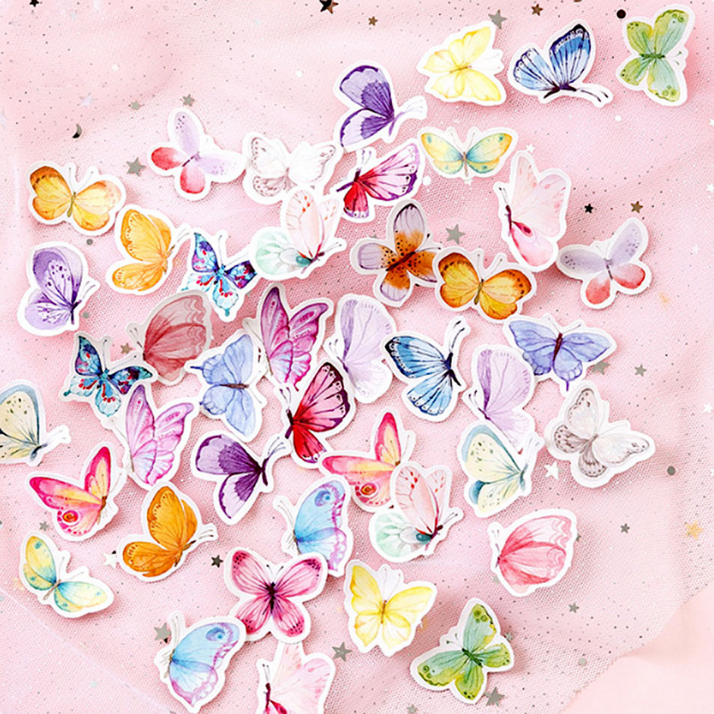 Butterfly Stickers  Spring Butterflies Printable Stickers