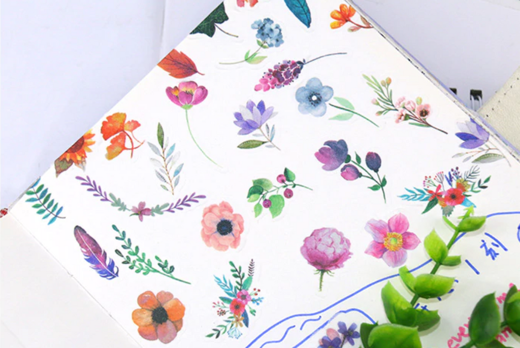 Papermore Floral Stickers – Original Kawaii Pen