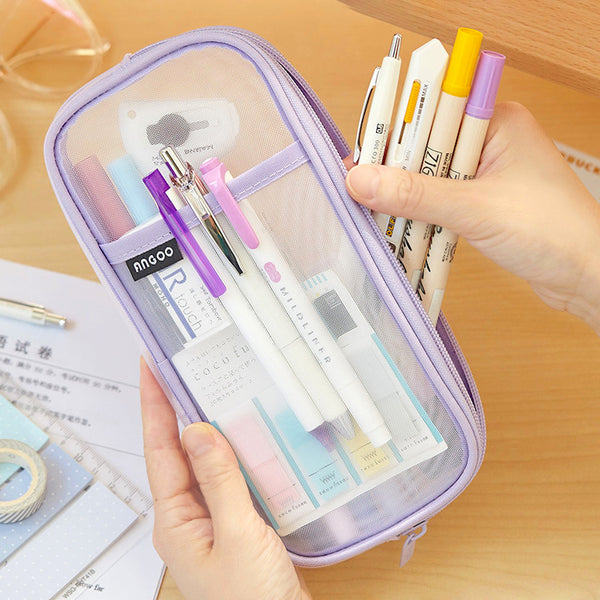 Angoo Mesh Pencil Case
