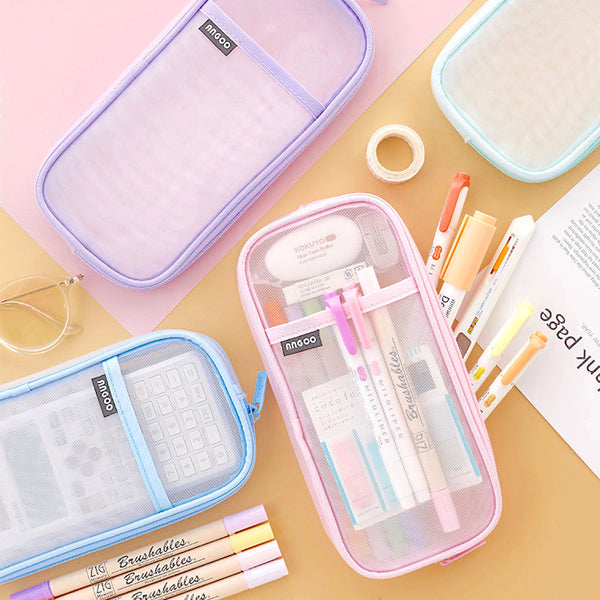 Angoo Mesh Pencil Case