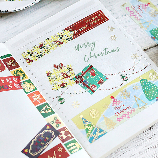 BGM Christmas Masking Tape - Limited Edition - Festive Animals