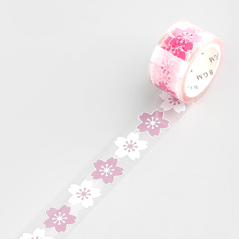 BGM Clear Pet Tape - Sakura Flower