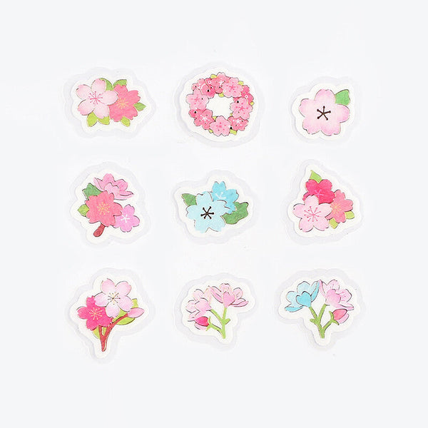 BGM Flake Stickers - Cherry Blossom - Limited Spring Edition