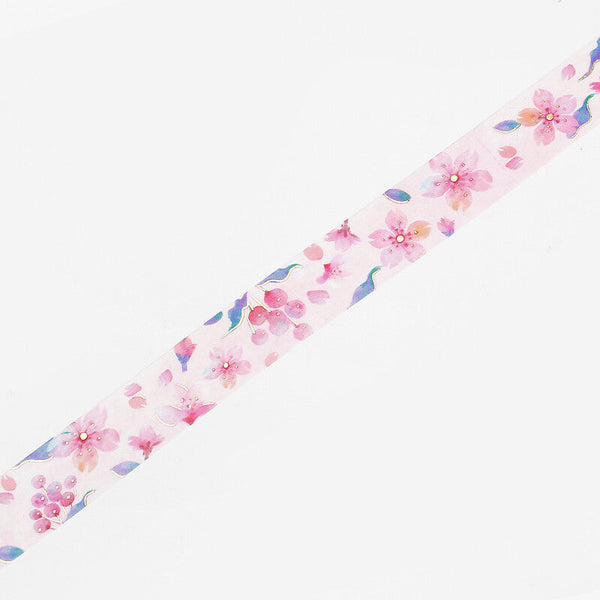BGM Hanami Masking Tape - Flowers In The Wind - Limited Spring Edition