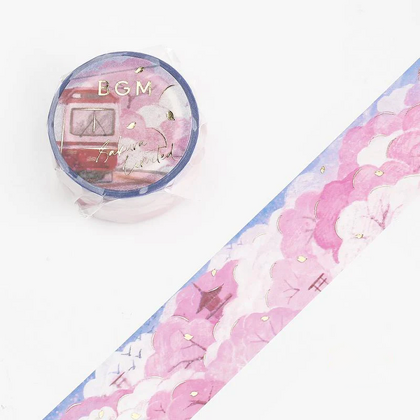 BGM Hanami Masking Tape - Spring In Kyoto - Limited Spring Edition