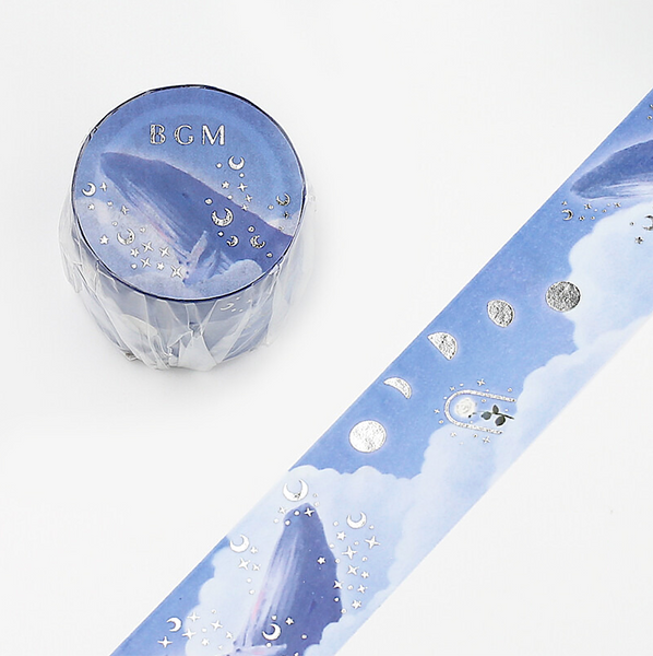 BGM Magic Land Masking Tape - Flying Whales
