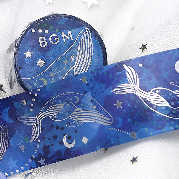 BGM Masking Tape - Space Whales