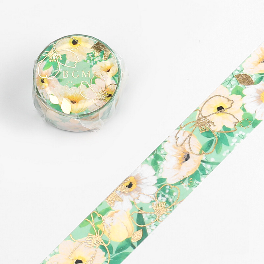 BGM Flower Melody Masking Tape - Anemone