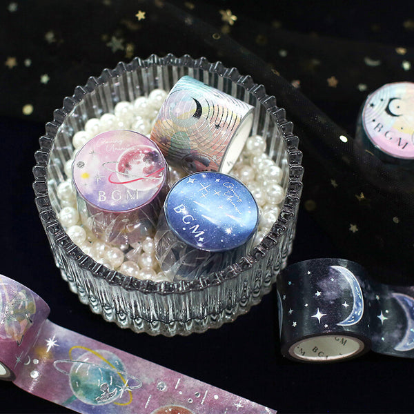 BGM Glowing Universe Masking Tapes - Planets